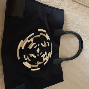 Tory Burch Ella Rope Tote French Navy
